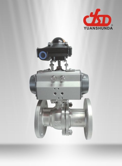 氣動(dòng)法蘭球閥